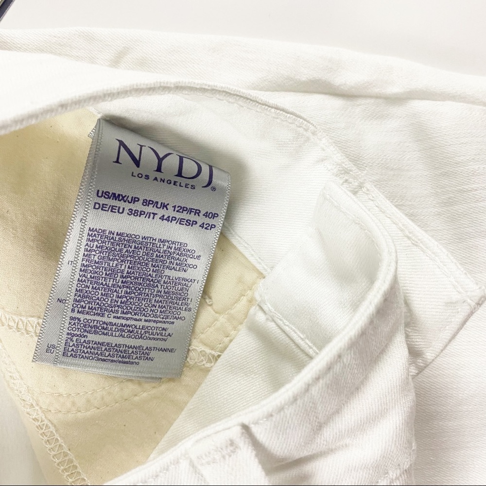 NYDJ Alina Convertible Ankle Jeans Size 8P NWT - Picture 4 of 4